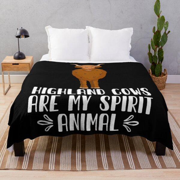 Item preview, Highland Cows Are My Spirit Animal designed and sold by GabbyKash.