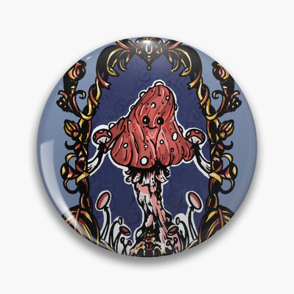 Item preview, Cottage core super cute stylized smiling toadstool mushroom graphic designed and sold by Sunflowerstudio1.