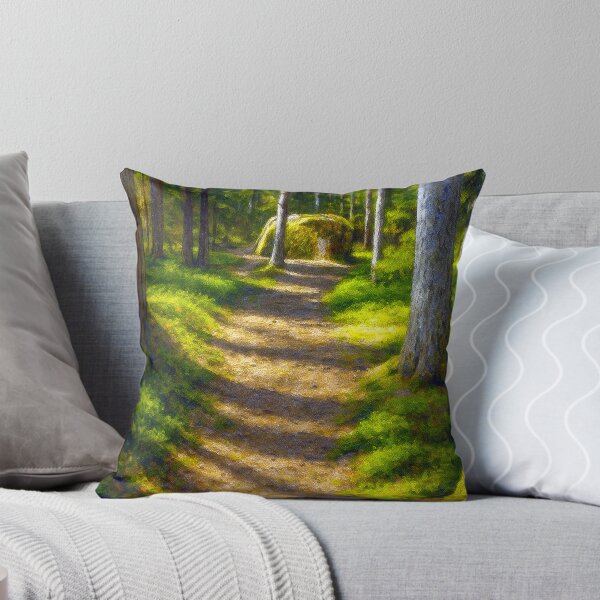 Item preview, Sunlit Forest Path designed and sold by MikkoValler.