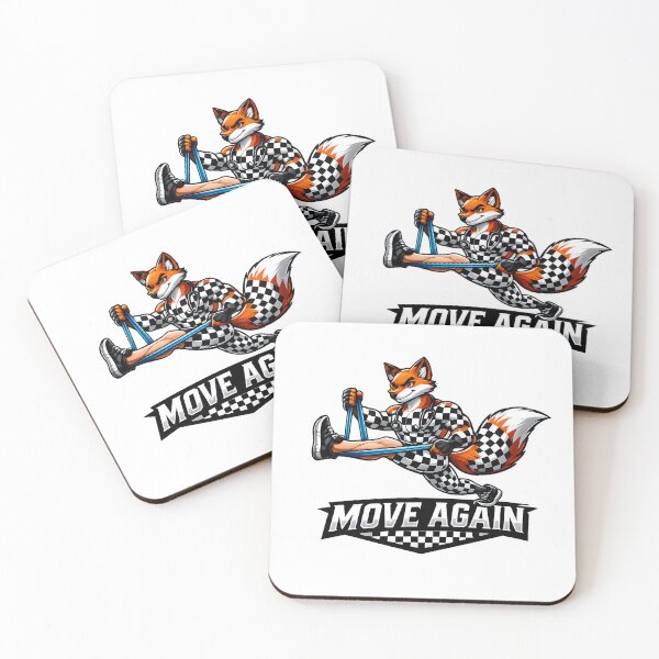 Item preview, Move Again Physical Therapy Fox PT Therapist Gift Rehab Recovery Physiotherapy Design designed and sold by ClinicalHubs.