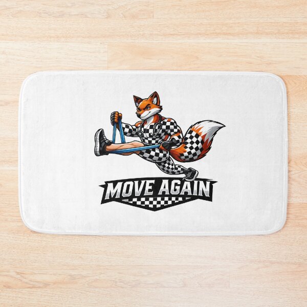 Item preview, Move Again Physical Therapy Fox PT Therapist Gift Rehab Recovery Physiotherapy Design designed and sold by ClinicalHubs.