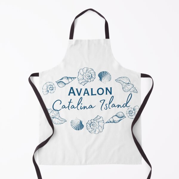 Item preview, Avalon Catalina California Seashell Circle Shirt | Coastal Beach Souvenir Tee | Ocean-Inspired California Apparel designed and sold by DonnaRaine.