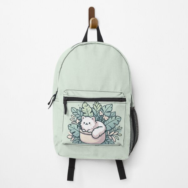 Item preview, "Cute Cat in Plant Pot" designed and sold by Dogandesighn.