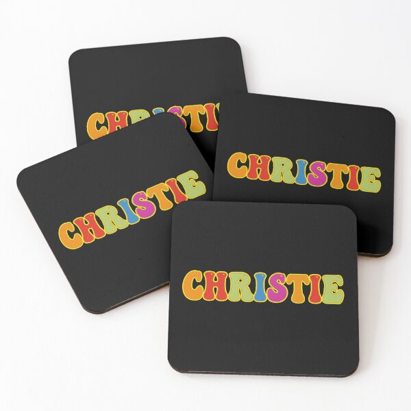 Item preview, ❤️ Christie Personalized Name Wavy Retro Shirt, Coffee Mug, Sticker Gift designed and sold by HelixPedia.