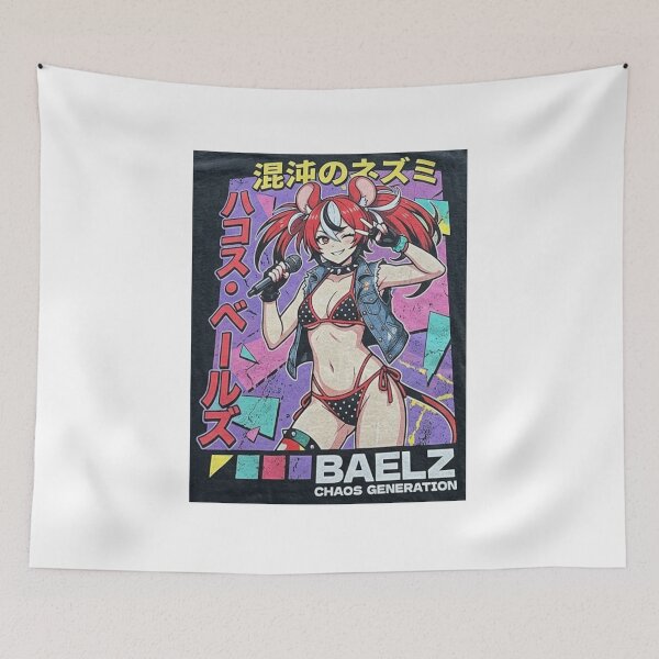 Artikelvorschau, Vtuber Hakos Baelz – Sexy Bikini im Retro-90er-Jahre-Anime-Stil entworfen und verkauft von GachaGooners.