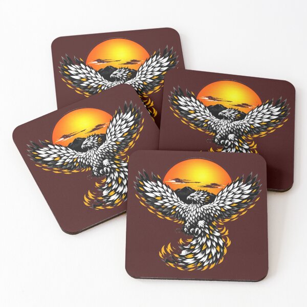 Item preview, Illustration of the Mythological Phoenix in Traditional Japanese Style designed and sold by XNewStore.