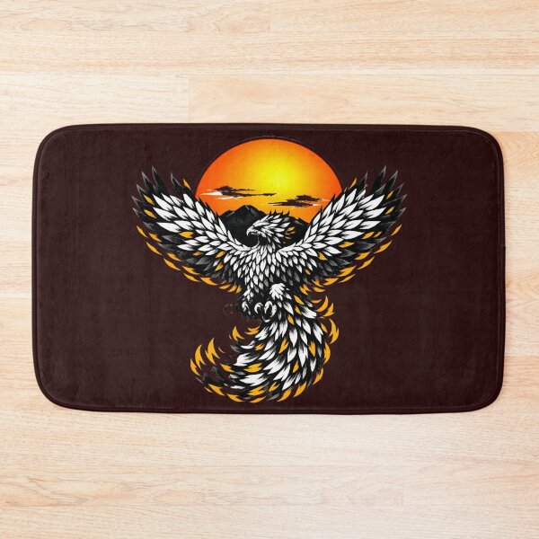 Item preview, Illustration of the Mythological Phoenix in Traditional Japanese Style designed and sold by XNewStore.