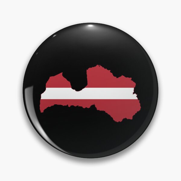 Artikelvorschau, Flaggenkarte von Lettland entworfen und verkauft von DreamBrushy.