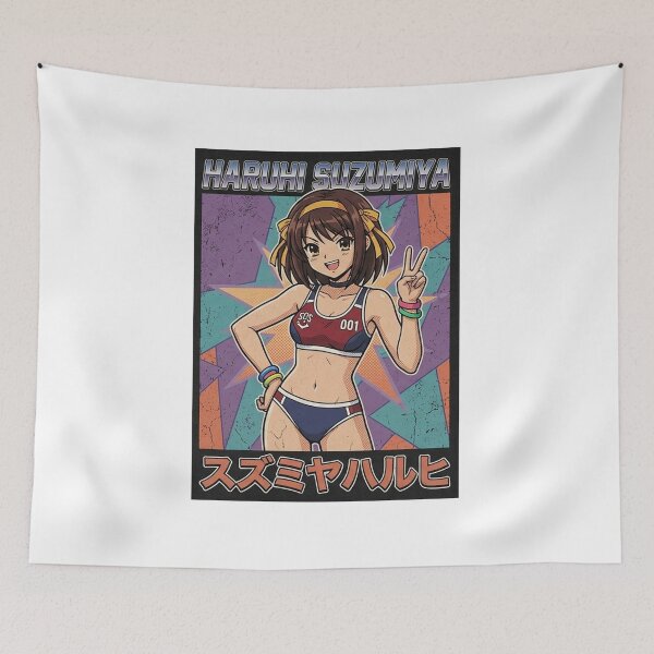 Item preview, Suzumiya Haruhi - Sexy Bikini Retro 90s Anime Style designed and sold by GachaGooners.
