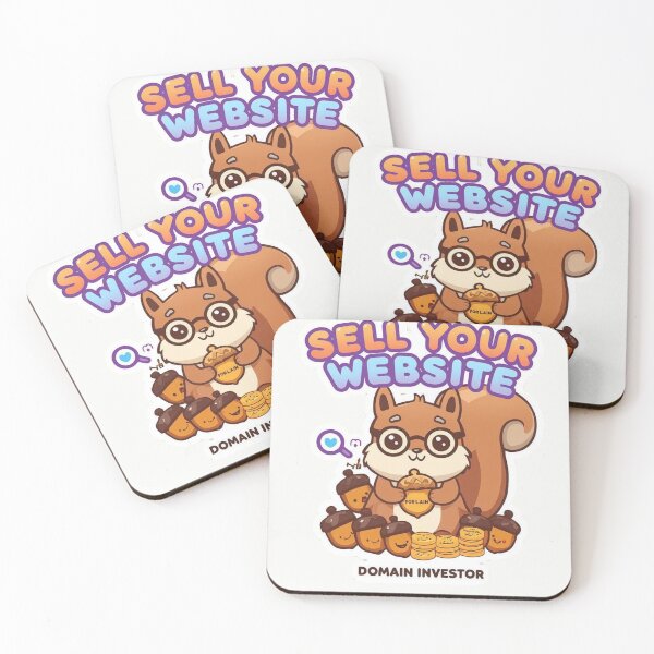 Item preview, Sell Your Website Domain Investor Website Flipping Kawaii designed and sold by Jaroslaw-S.