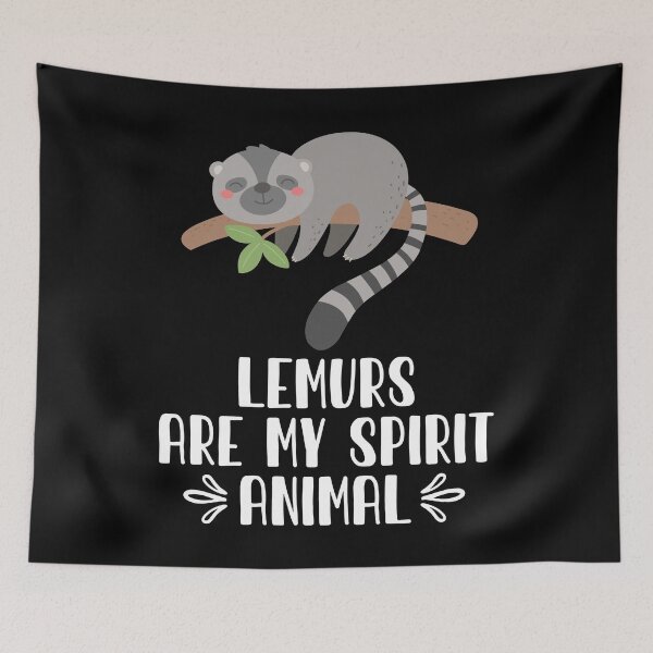 Item preview, Lemurs Are My Spirit Animal designed and sold by GabbyKash.