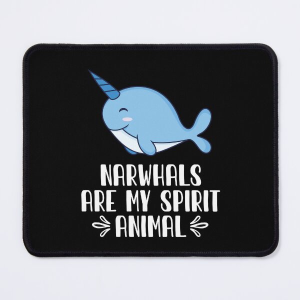 Item preview, Narwhals Are My Spirit Animal designed and sold by GabbyKash.