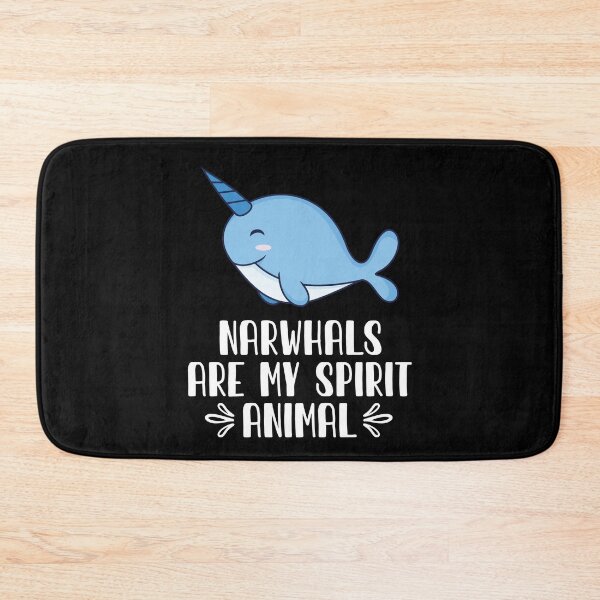 Item preview, Narwhals Are My Spirit Animal designed and sold by GabbyKash.