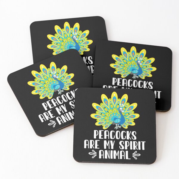 Item preview, Peacocks Are My Spirit Animal designed and sold by GabbyKash.