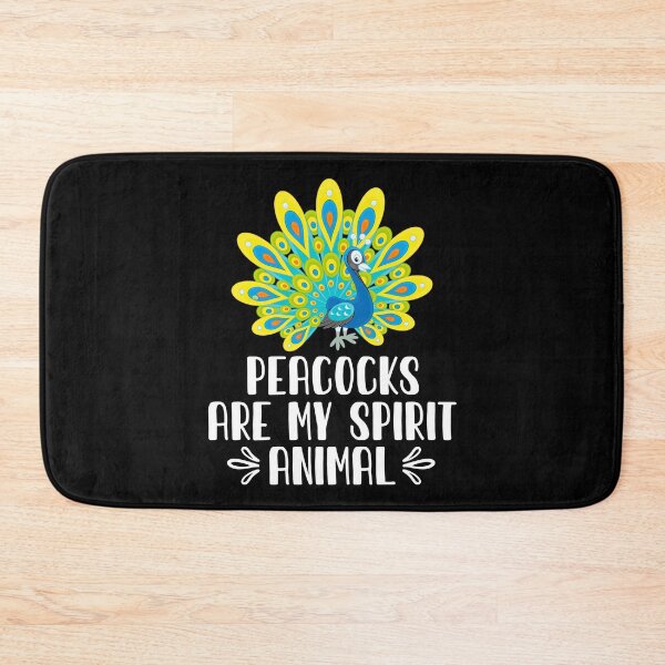 Item preview, Peacocks Are My Spirit Animal designed and sold by GabbyKash.