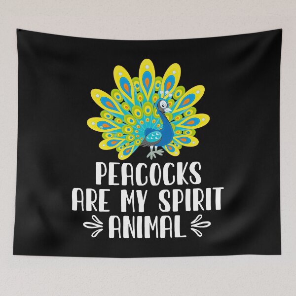 Item preview, Peacocks Are My Spirit Animal designed and sold by GabbyKash.