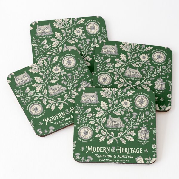 Item preview, Modern Heritage: Vintage Dark Academia Botanical & Cottagecore Aesthetic designed and sold by FarDesign.