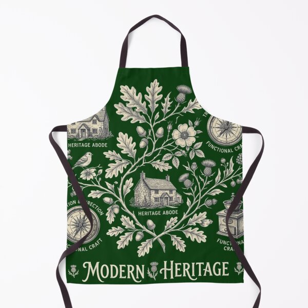 Item preview, Modern Heritage: Vintage Dark Academia Botanical & Cottagecore Aesthetic designed and sold by FarDesign.