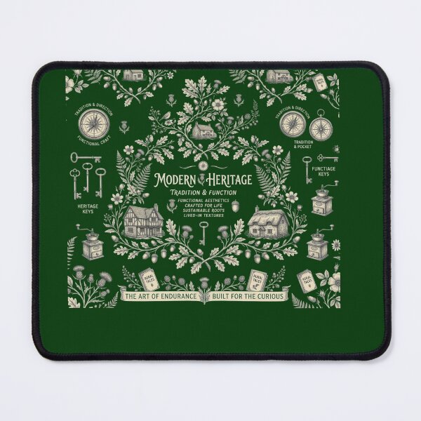 Item preview, Modern Heritage: Vintage Dark Academia Botanical & Cottagecore Aesthetic designed and sold by FarDesign.