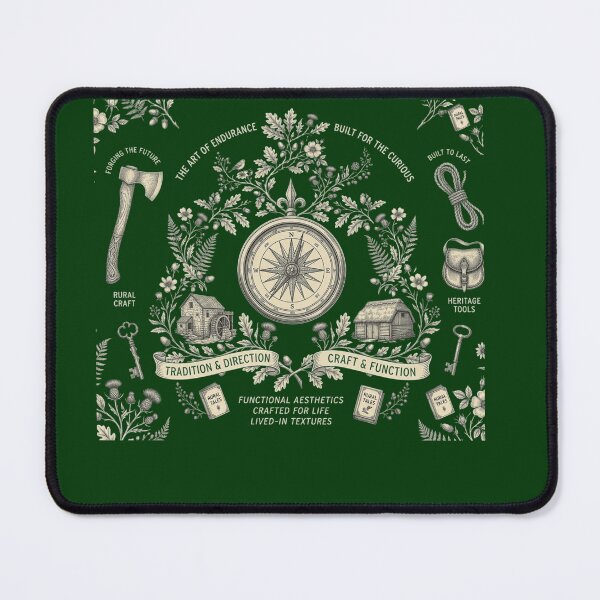 Item preview, Modern Heritage: Vintage Dark Academia Botanical & Cottagecore Aesthetic designed and sold by FarDesign.