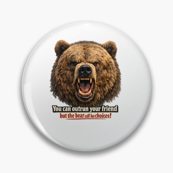 Item preview, Outrun a Grizzly Bear designed and sold by Bjorkqvist.