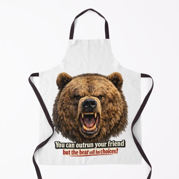 Item preview, Outrun a Grizzly Bear designed and sold by Bjorkqvist.