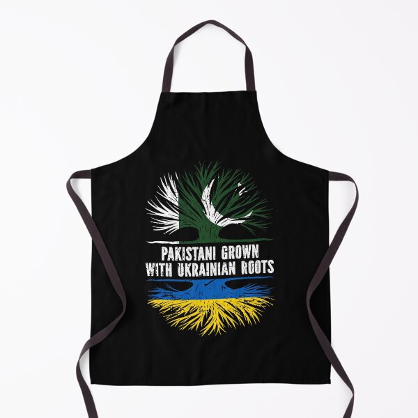Item preview, Pakistani Grown with Ukrainian Roots Flag designed and sold by CosmoKitsch.