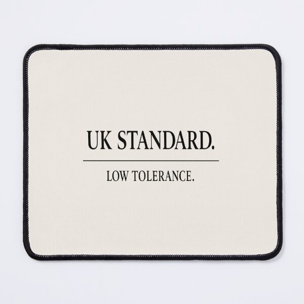Item preview, UK Standard. Low Tolerance. Premium Minimalist UK designed and sold by POD DYNASTY.