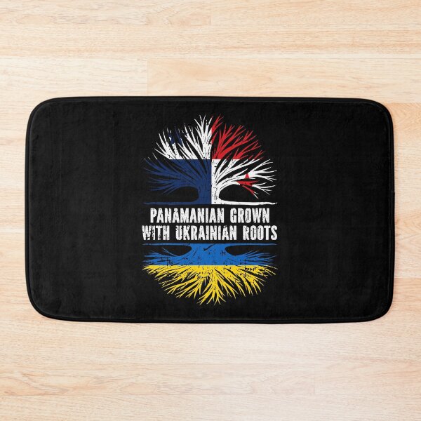 Item preview, Panamanian Grown with Ukrainian Roots Flag designed and sold by CosmoKitsch.