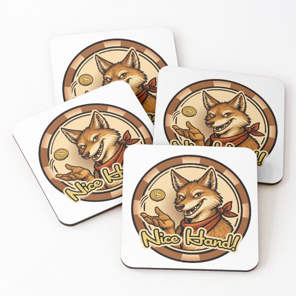 Item preview, Coyote Poker Chip designed and sold by SquishyKitkat.