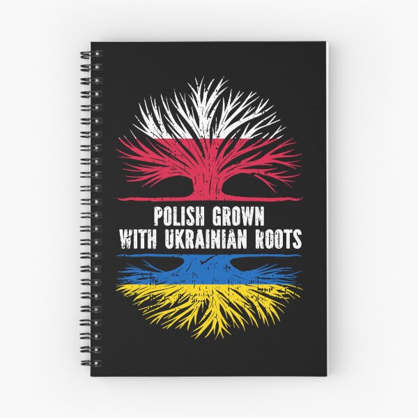 Item preview, Polish Grown with Ukrainian Roots Flag designed and sold by CosmoKitsch.