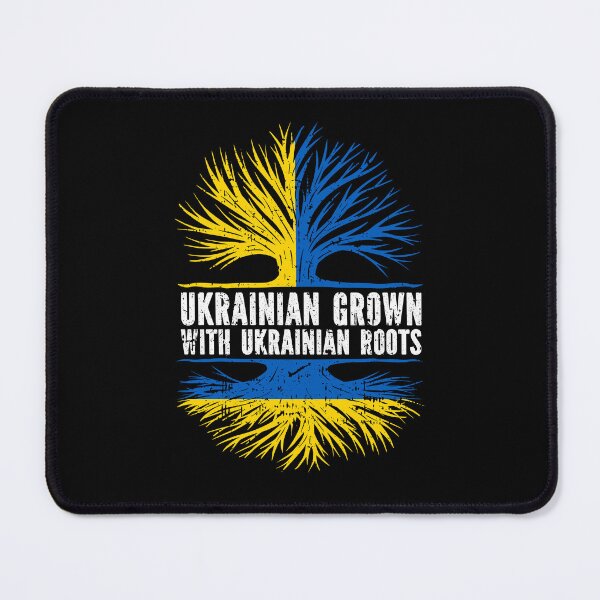 Item preview, Ukrainian Grown with Ukrainian Roots Flag designed and sold by CosmoKitsch.