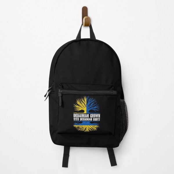 Item preview, Ukrainian Grown with Ukrainian Roots Flag designed and sold by CosmoKitsch.