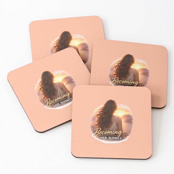 Item preview, Becoming Her Slowly Sunset Transformation Sticker designed and sold by Nicolae-SCROCIOB-Shop.