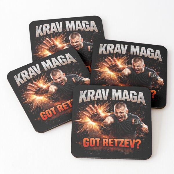 Item preview, Krav Maga Got Retzev  – Combat Training Motivation – Self Defense Fighter Design designed and sold by 486DesignCo.