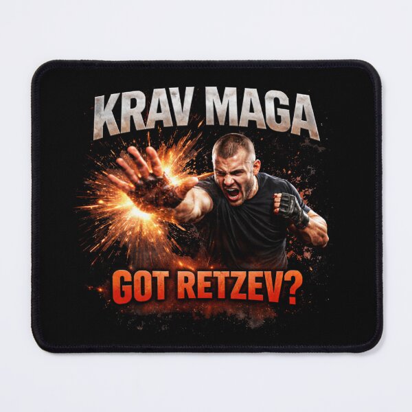 Item preview, Krav Maga Got Retzev  – Combat Training Motivation – Self Defense Fighter Design designed and sold by 486DesignCo.