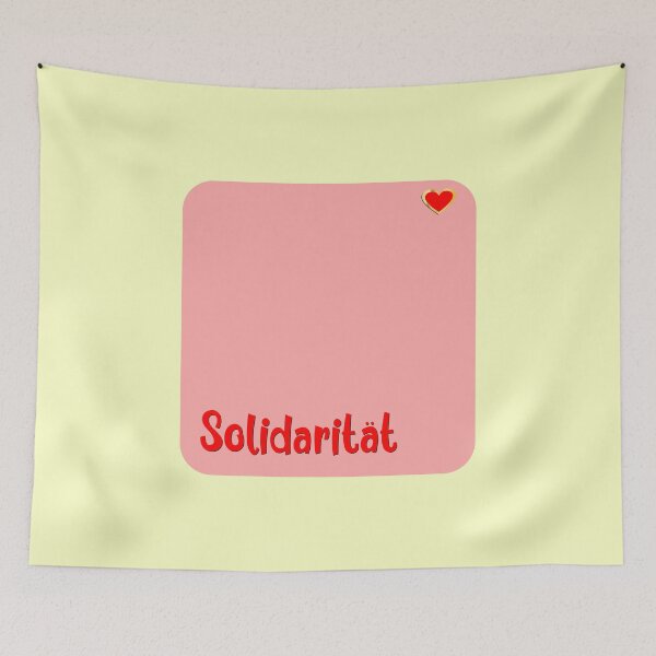 Item preview, solidarity designed and sold by minimalartstory.