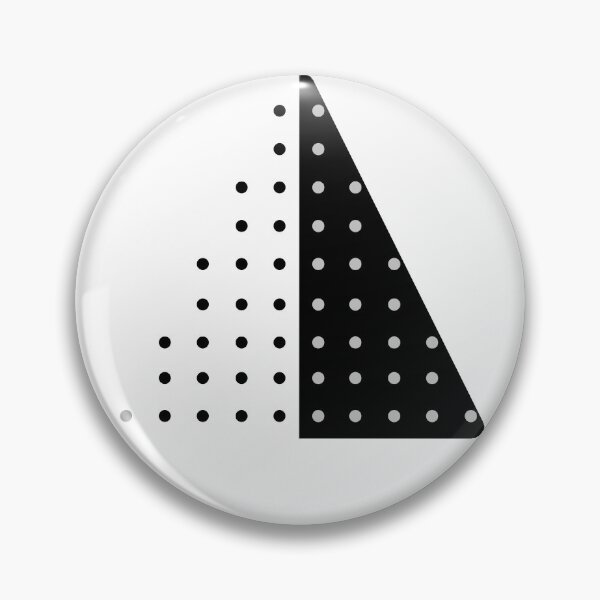 Item preview, Black and White Triangle Pattern designed and sold by LKozerski.