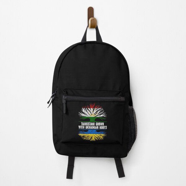 Item preview, Tajikistani Grown with Ukrainian Roots Flag designed and sold by CosmoKitsch.