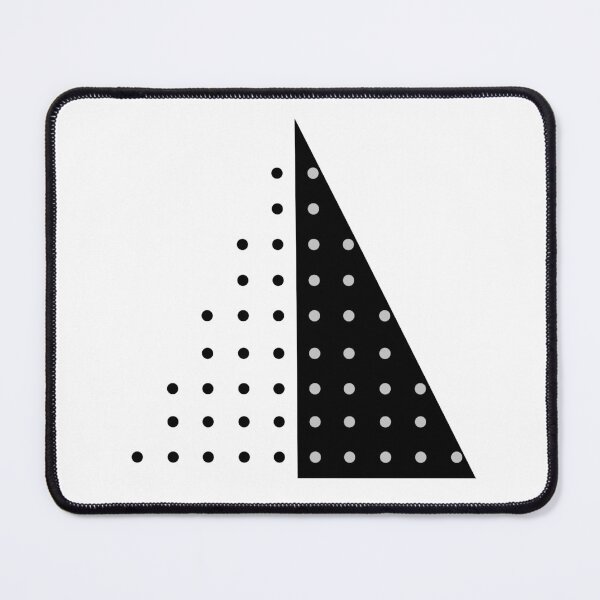Item preview, Black and White Triangle Pattern designed and sold by LKozerski.