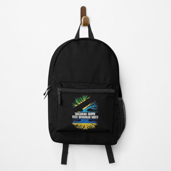 Item preview, Tanzanian Grown with Ukrainian Roots Flag designed and sold by CosmoKitsch.