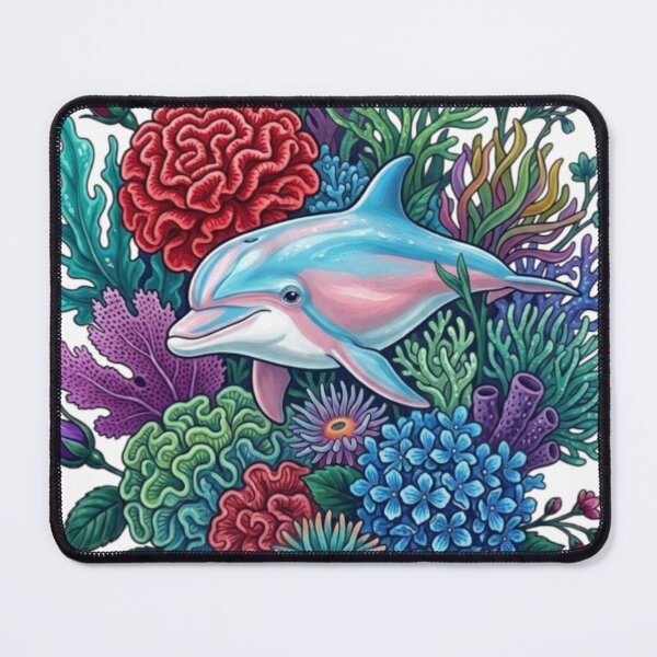 Item preview, A little dolphin and the vast ocean. designed and sold by PP&RAINBOW SHOP.