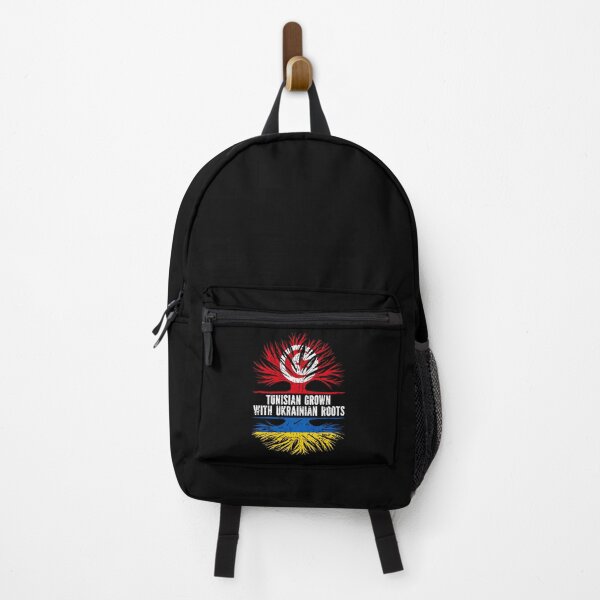 Item preview, Tunisian Grown with Ukrainian Roots Flag designed and sold by CosmoKitsch.
