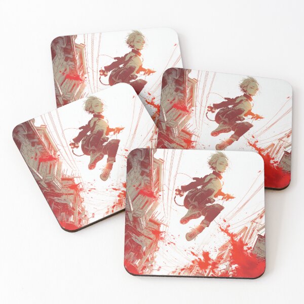Item preview, ZERO — Between Buildings and Blood | Cyberpunk Anime Print designed and sold by GhostOrigin.