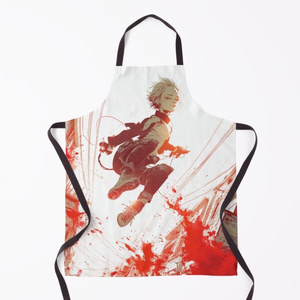 Item preview, ZERO — Between Buildings and Blood | Cyberpunk Anime Print designed and sold by GhostOrigin.