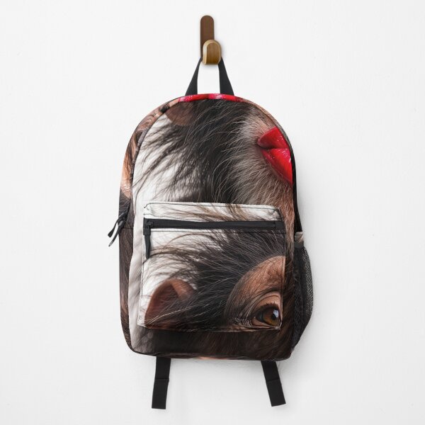 Item preview, Red Lipstick on a Chimpanzee designed and sold by Maria Dryfhout.