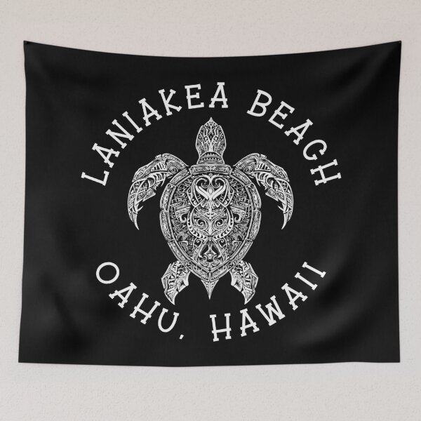 Item preview, Laniakea Beach - Hawaii (with White Lettering) designed and sold by VelvetRoom.