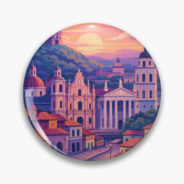 Item preview, Vilnius Lithuania Travel Poster designed and sold by MatthewHeights.