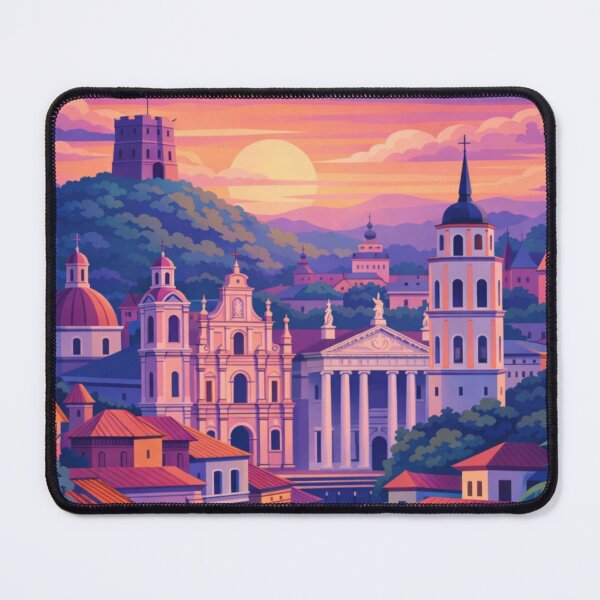 Item preview, Vilnius Lithuania Travel Poster designed and sold by MatthewHeights.