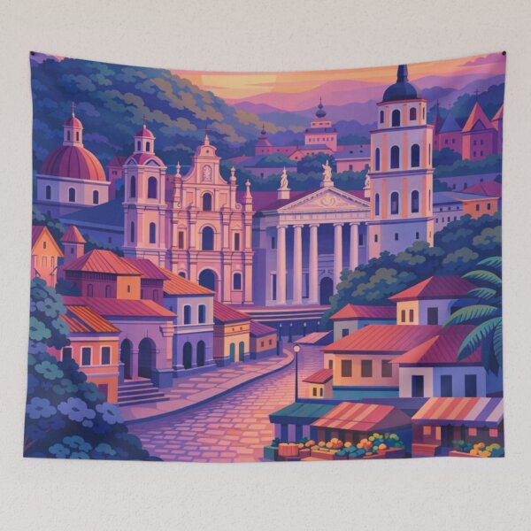 Item preview, Vilnius Lithuania Travel Poster designed and sold by MatthewHeights.